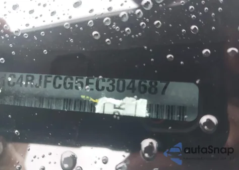 2014 Jeep Grand Cherokee Overland из США, поврежденный, VIN 1C4RJFCG5EC304687